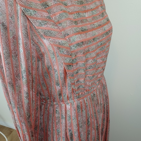 Vintage Dress Baby Pink Pleated by Tokyo Style - Picture 6 of 14